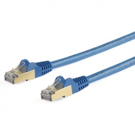 Cable Startech red RJ45 CAT 6 5M Blue