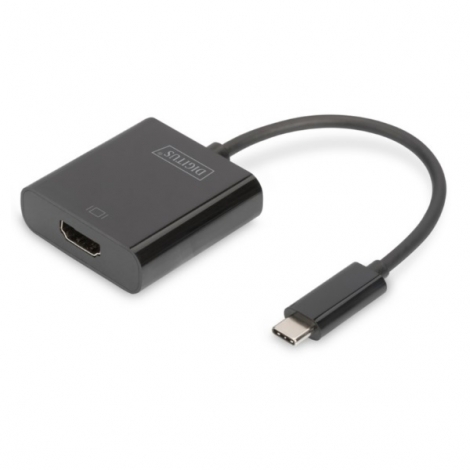 Adaptador Digitus USB-C Macho / HDMI Hembra