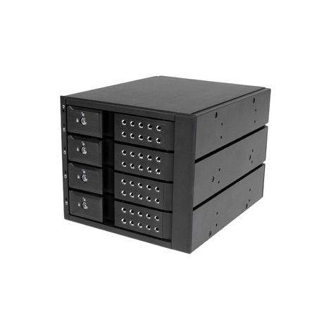 Adaptador Backplane Startech Disco Duro Sata 3 Bahia 5.25" a 4 Bahia 3.5"