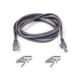 Cable Kablex red RJ45 CAT 6 1M Grey