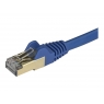 Cable Startech red RJ45 CAT 6 1M Blue