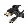 Cable Startech DisplayPort Macho / Mini DisplayPort Macho 2M Black