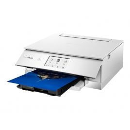 Impresora Canon Multifuncion Color Pixma TS8351 15IPM Duplex LAN WIFI White