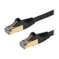 Cable Startech red RJ45 CAT 6A 1.5M Black