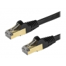 Cable Startech red RJ45 CAT 6A 1.5M Black