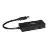 HUB Startech ST4300 Mini 4 Puertos USB 3.0 Black