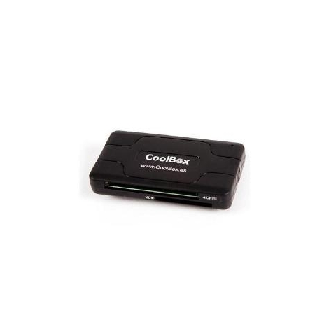 Lector Memorias Coolbox 60 EN 1 CRE-050 USB 2.0 Black