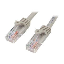 Cable Startech red RJ45 CAT 5 3M Grey