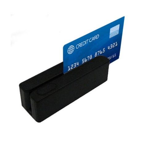 Lector Banda Magnetica MSR123 3P USB Black