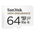 Memoria Micro SD Sandisk 64GB Class 10 100MB/S High Endurance