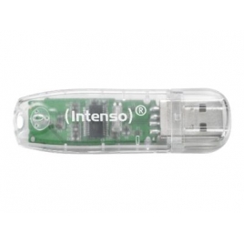 Memoria USB Intenso 32GB Rainbow Line Transparente