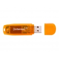 Memoria USB Intenso 64GB Rainbow Line Orange