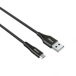 Cable Trust USB 2.0 a Macho / Micro USB 2.0 Macho 1M Black