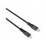 Cable Trust Lightning Macho / USB-C Macho 1M Black