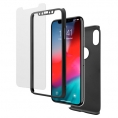 Funda Movil Back Cover Unotec Pack Full Protect Black para iPhone XS MAX