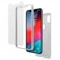 Funda Movil Back Cover Unotec Pack Full Protect Transparente para iPhone XS MAX