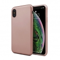 Funda Movil Back Cover Unotec Second Skin II Rose Gold para iPhone XS MAX
