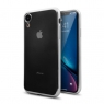 Funda Movil Back Cover Unotec TPU GEL Transparente Frame Silver para iPhone XR