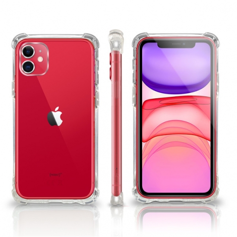 Funda Movil Unotec Antishock Transparente para iPhone 11