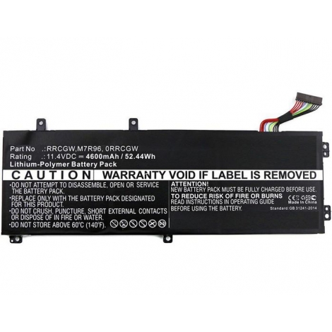 Bateria Portatil Coreparts 11.4V 4600MAH para Dell