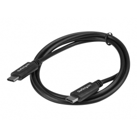 Cable Startech USB-C Macho / USB-C Macho 1M Black