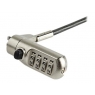 Cable Startech Bloqueo de Seguridad con Combinacion Silver / Black