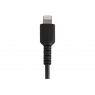 Cable Startech USB 2.0 a Macho / Apple Lightning Macho 0.30M Black