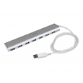 HUB Startech 7 Puertos USB 3.0 Aluminio Silver