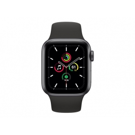 Apple Watch Serie se GPS 40MM Space Gray Aluminium + Correa Sport Black