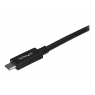 Cable Startech USB-C Macho / USB-C Macho 2M Black