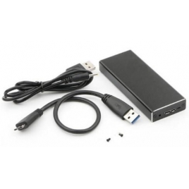 Carcasa Disco Duro SSD 12+16 PIN USB 3.0 Silver para MacBook Air/Pro
