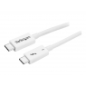 Cable Startech Thunderbolt 3 0.5M White