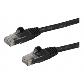 Cable Startech red RJ45 CAT 6 7.5M Black