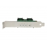 Controladora PCIE Startech 2P M.2 Sata + 1P M.2 Nvme