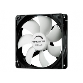 Ventilador 12CM 120X120x25mm Tacens Auraii 12BDA Black/White