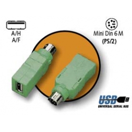 Adaptador Kablex PS2 Macho / USB Hembra