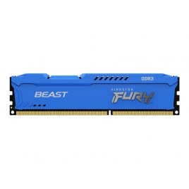 DDR3 4GB BUS 1600 Kingston CL10 Fury Beast Blue