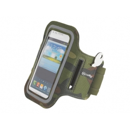 Brazalete Deportivo Celly Armband XXL Hasta 5" Green