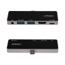 Puerto Replicador USB-C Startech HDMI + 2Xusb 3.0 + USB-C + Jack