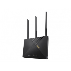Router Wireless Asus 4G-AX56 WIFI 6 Gigabit Doble Banda 4P RJ45 + 1P RJ45