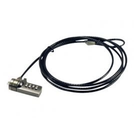 Cable Conceptronic Bloqueo de Seguridad con Combinacion 1.8M
