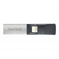 Memoria Lightning / USB 3.0 16GB Sandisk Ixpand Silver / Black