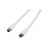 Cable Kablex Antena TV Macho / Conector F Macho 2M