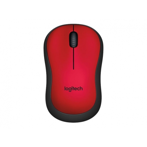 Mouse Logitech Wireless M220 Silent red