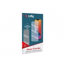 Protector de Pantalla Celly Cristal Templado para iPhone 12 PRO MAX