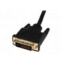 Adaptador Startech HDMI 19 Hembra / DVI 24+1 Macho 0.20M