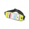 Cinturon Elastico Deportivo Celly Runbelt View Universal 4.7" Yellow