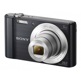 Camara Digital Sony Dscw810 20.1 Mpixel 6X Zoom Black