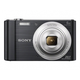 Camara Digital Sony Dscw810 20.1 Mpixel 6X Zoom Black