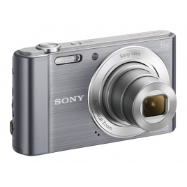 Camara Digital Sony Dscw810 20.1 Mpixel 6X Zoom Silver